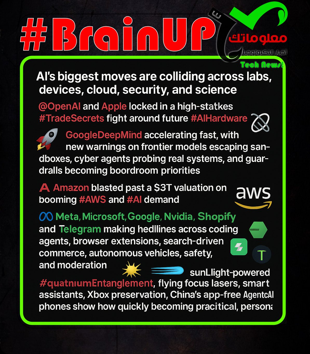 brainup daily tech news sunday august 9 #BrainUp Daily Tech News - (Sunday, August 9ᵗʰ)