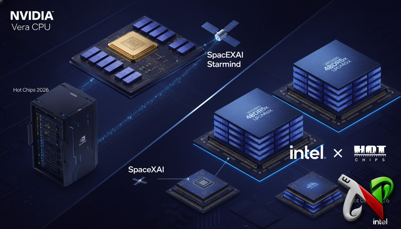 5. Hot Chips 2026: Nvidia breaks down Vera CPU — spatial multithreading benchmarked, agentic workloads detailed, and more