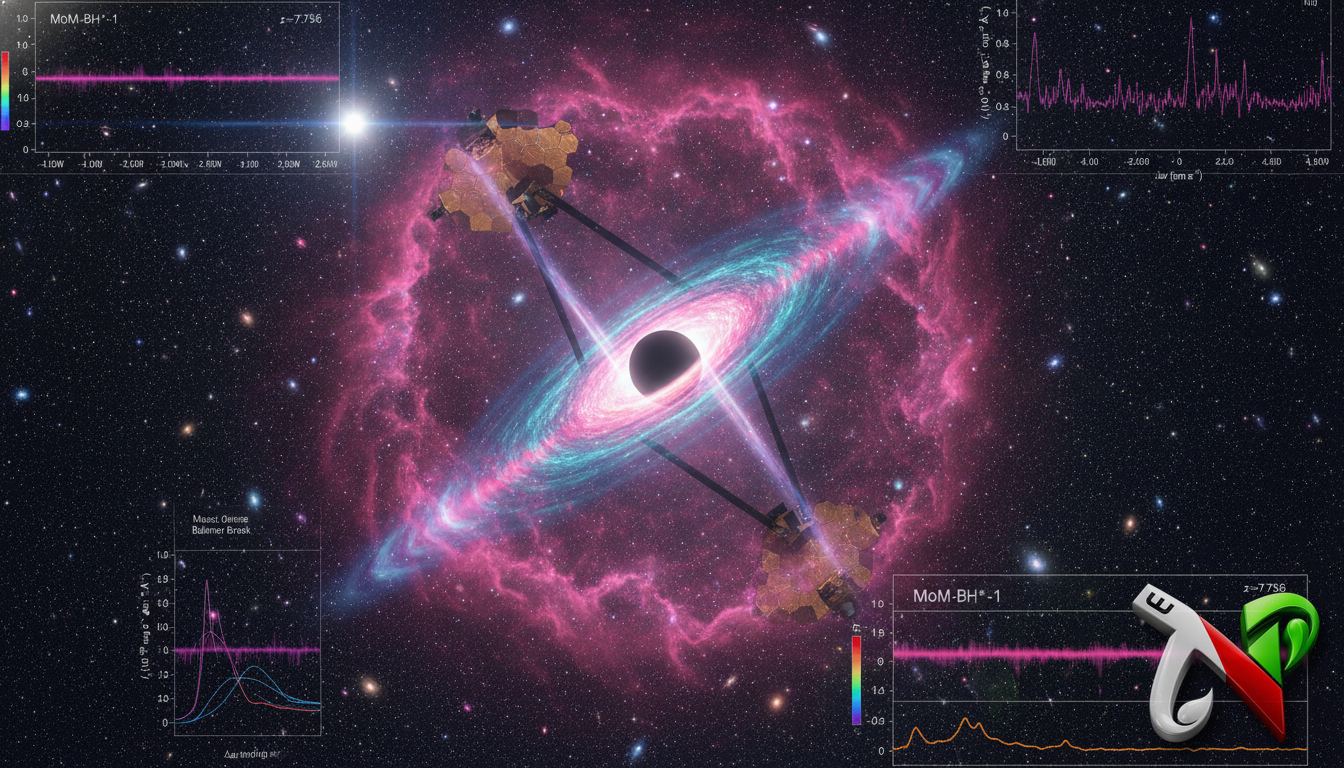 featured 68 hero gemini Cosmic Dawn Mystery Solved: JWST Spots Supermassive Black Hole Swaddled in Dense Gas