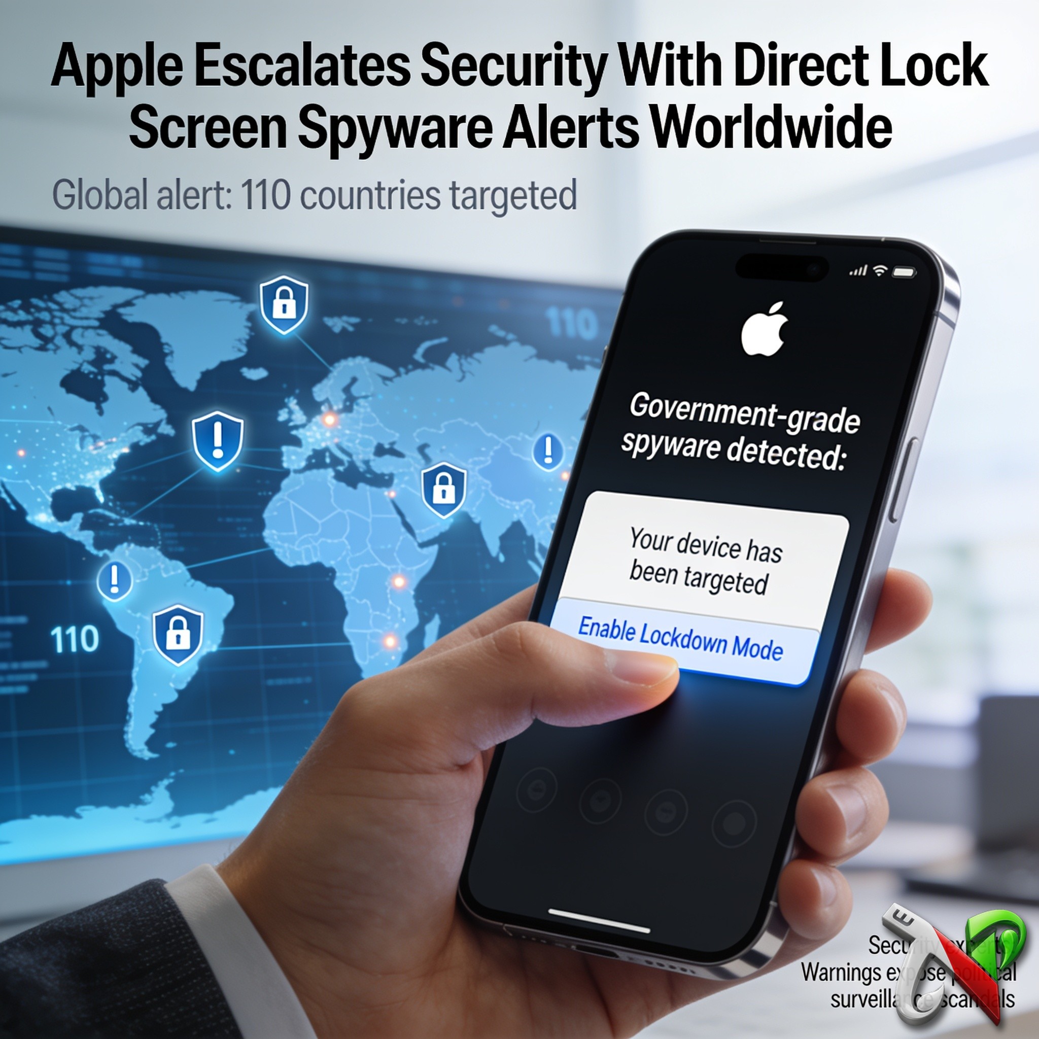 featured 73 hero deepinfra seedream45 Apple Escalates Security With Direct Lock Screen Spyware Alerts Worldwide