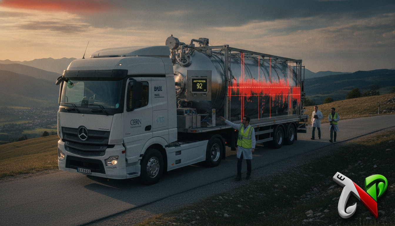 featured 1789603364 Road Tripping with Antimatter: Scientists Transport Antiprotons by Truck in Historic Physics First