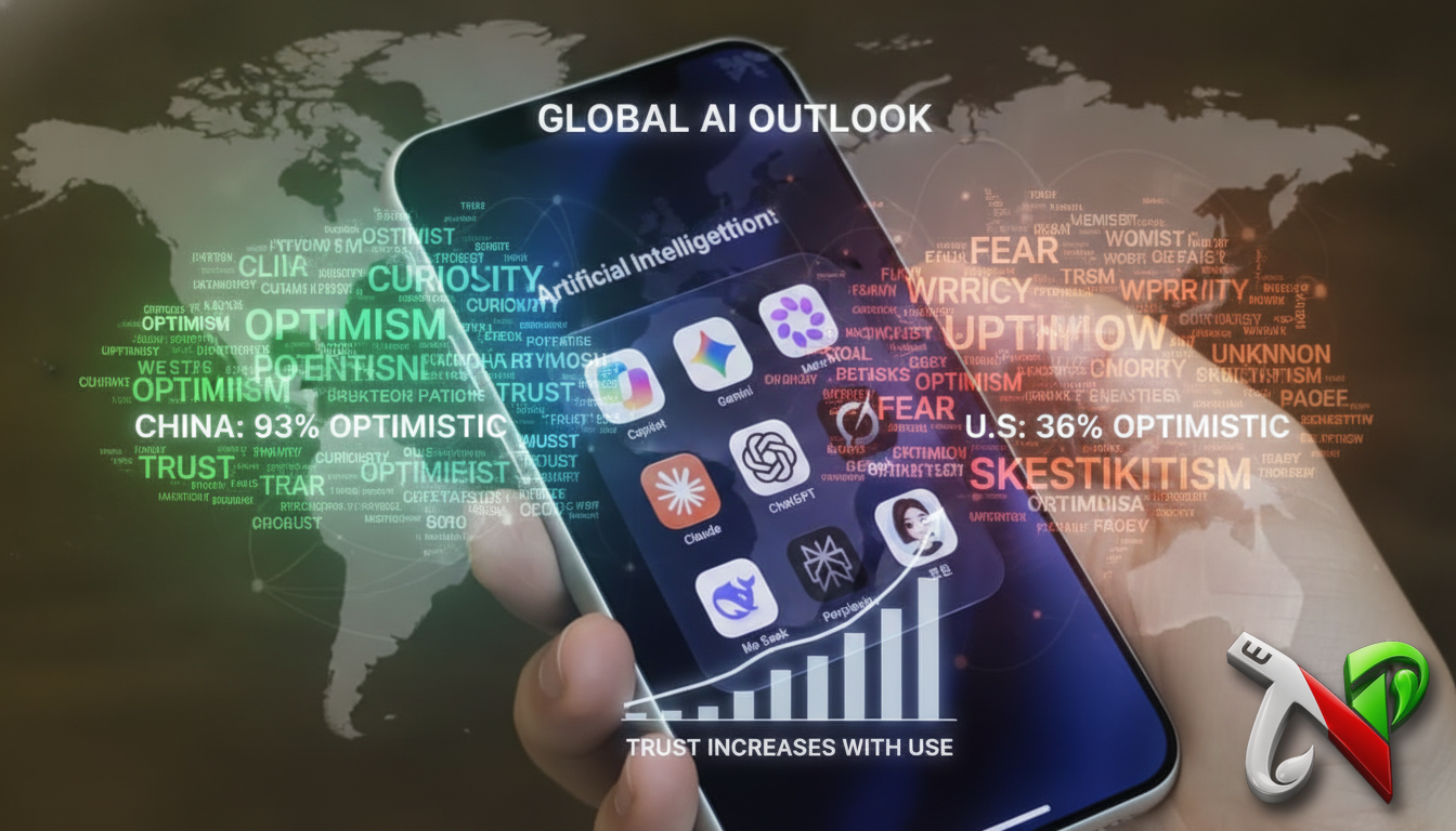 featured 1790200183 Global AI Optimism Outweighs Fear, But Familiarity Breeds Trust