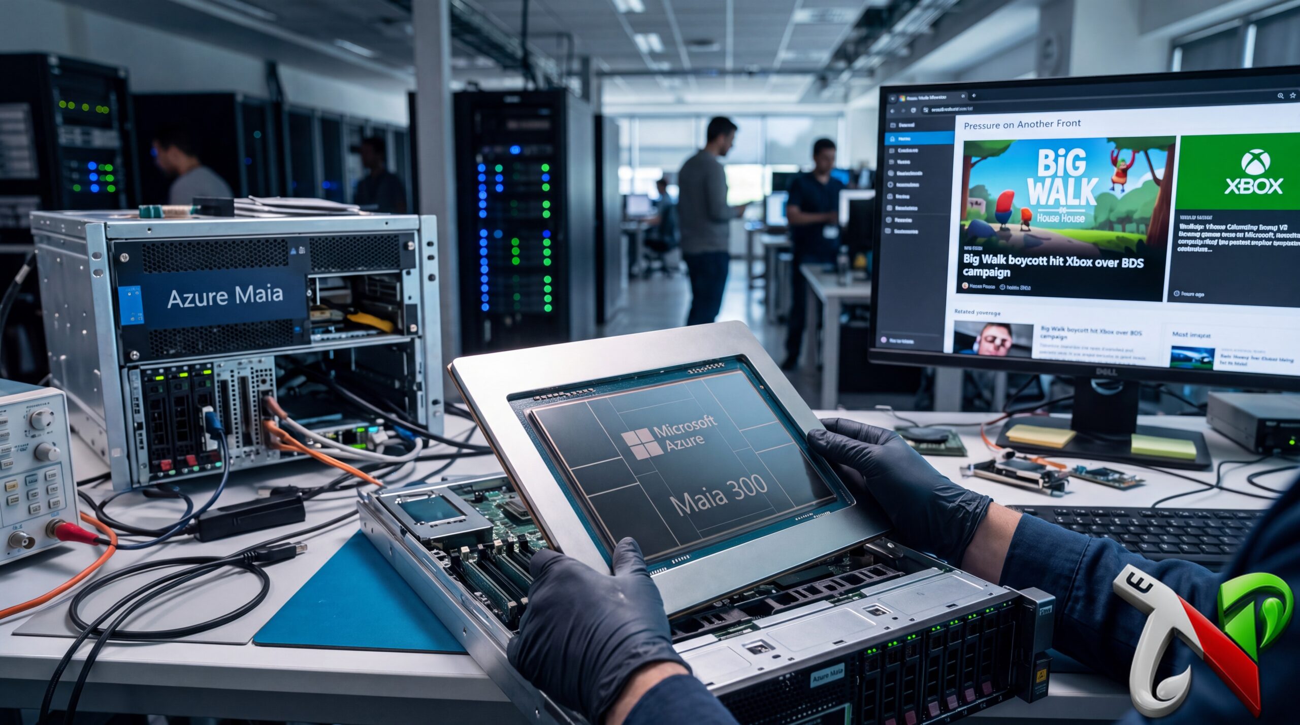 Ranker's #BrainUp Daily Tech News - (Sunday, October 18ᵗʰ) 13 12. Microsoft's Maia 300 swaps raw compute for a 2.5x memory bandwidth gain as it moves to make in-house silicon its main AI engine while claiming a 40% efficiency bump — could going the Google route be the pin that pops the Nvidia AI bubble?