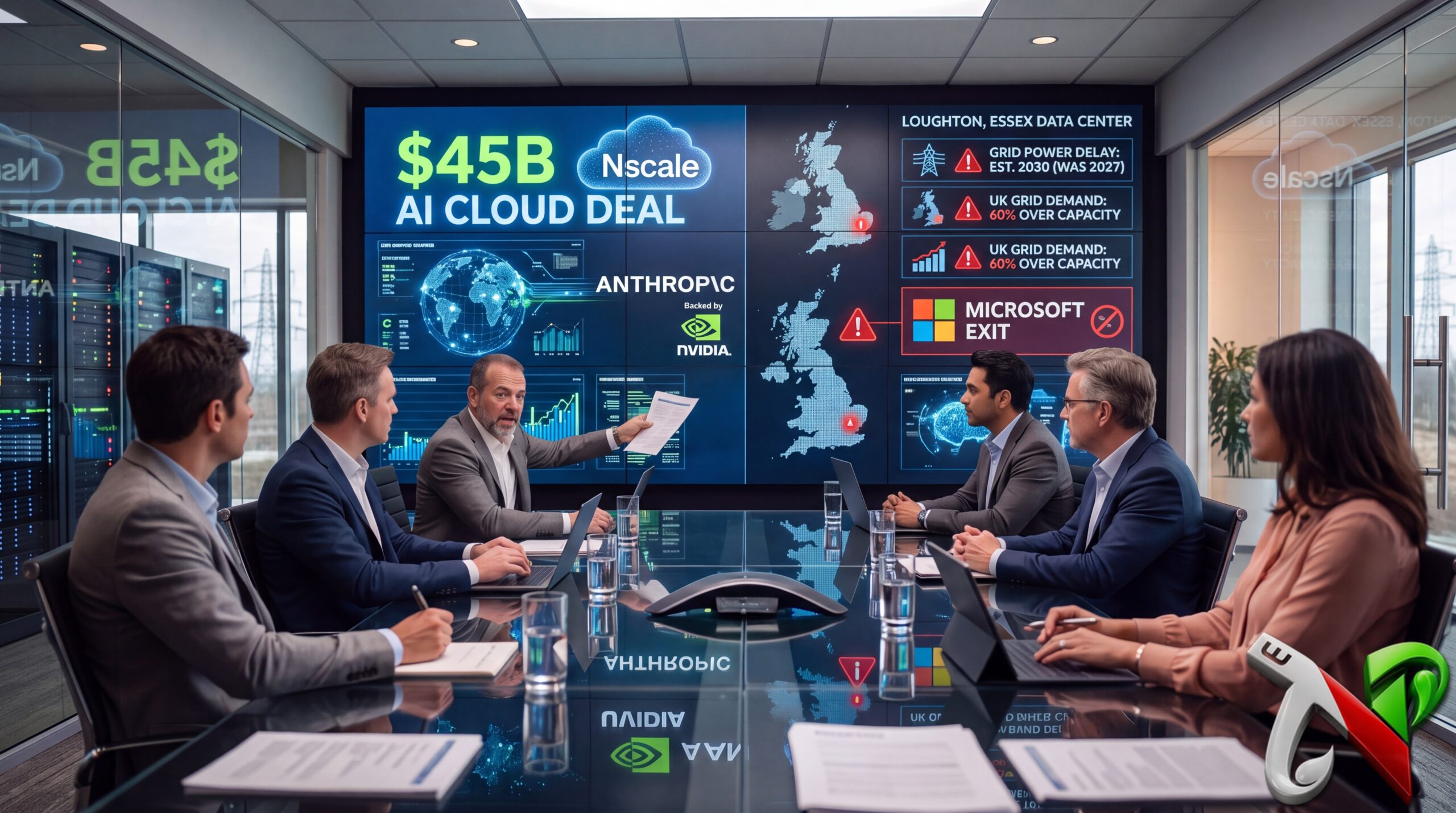 4. Nvidia-backed Nscale, Anthropic in talks for new $45 billion AI cloud deal, source says