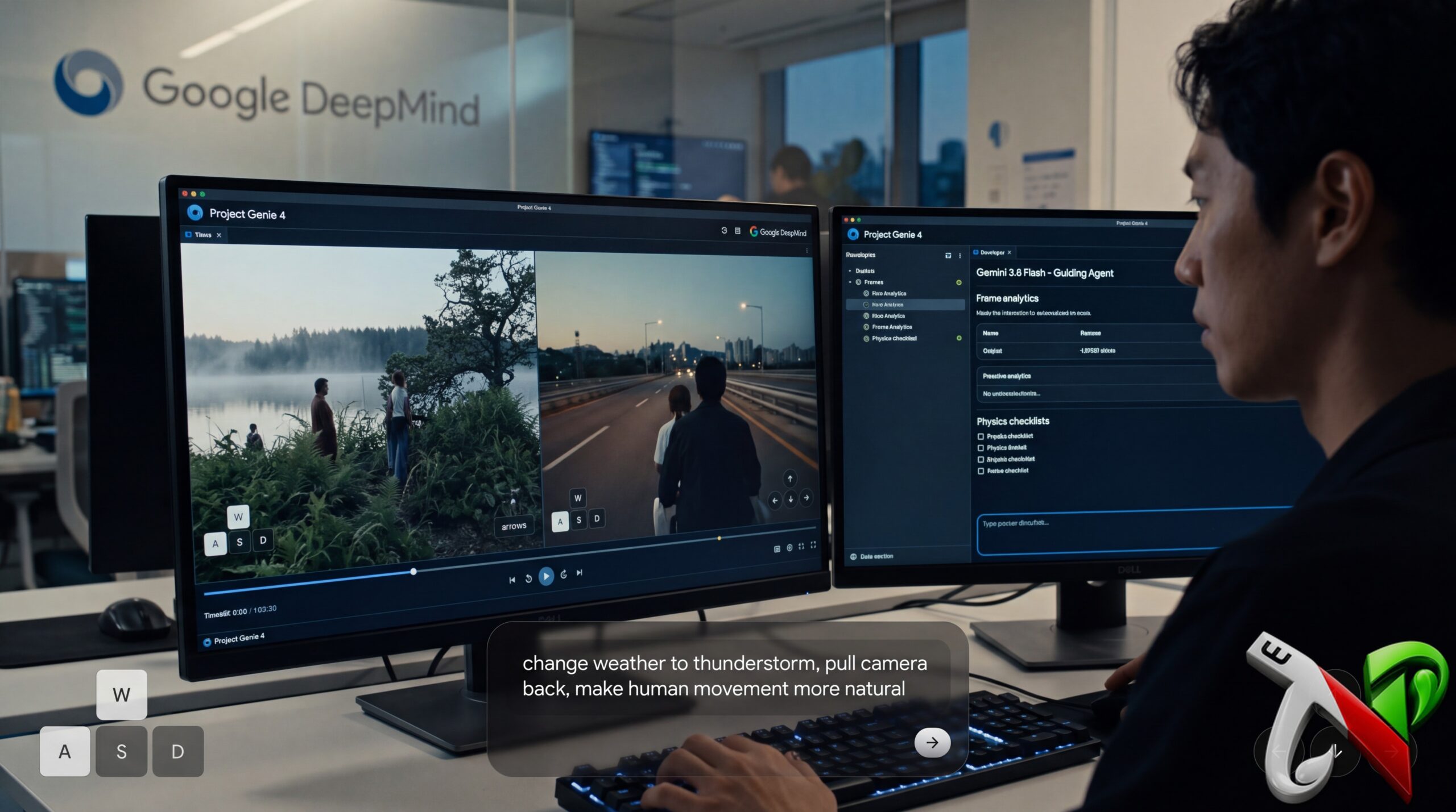 Ranker's #BrainUp Daily Tech News - (Thursday, October 29ᵗʰ) 3 3. Google’s next Genie AI model generates more realistic experiences